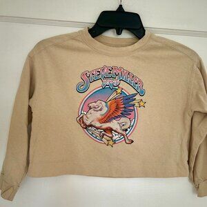 Old Navy Girls Steve Miller Band Cropped Shirt l Size 6-7